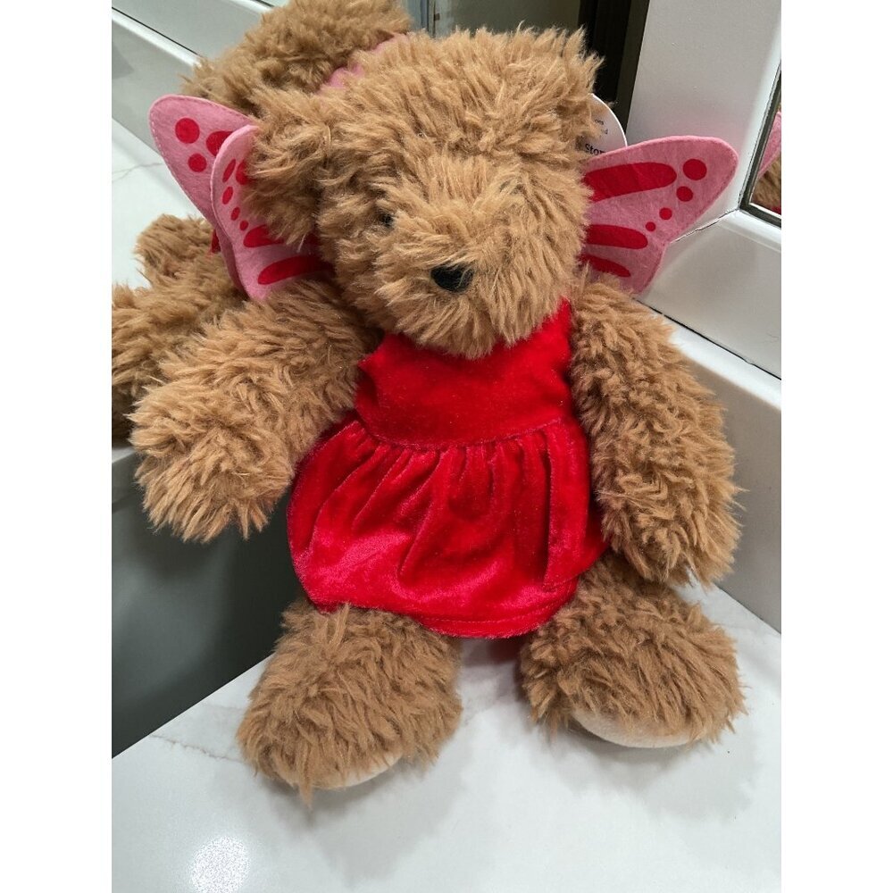 NWT Vermont Teddy Bear Company Butterfly Bear 13"